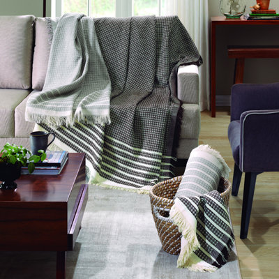 Genova Hand Woven Throw Blanket