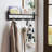 Quason Wood Bracket Shelf with Towel Bar