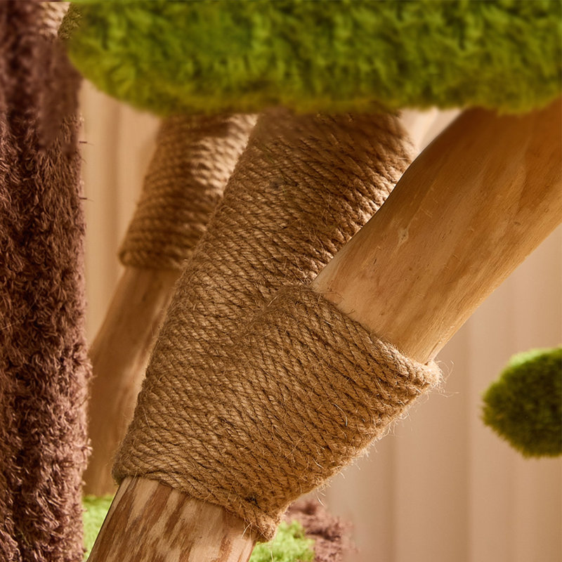 3 Tiers Cat Tree with Condons,Perch,Scratching Posts