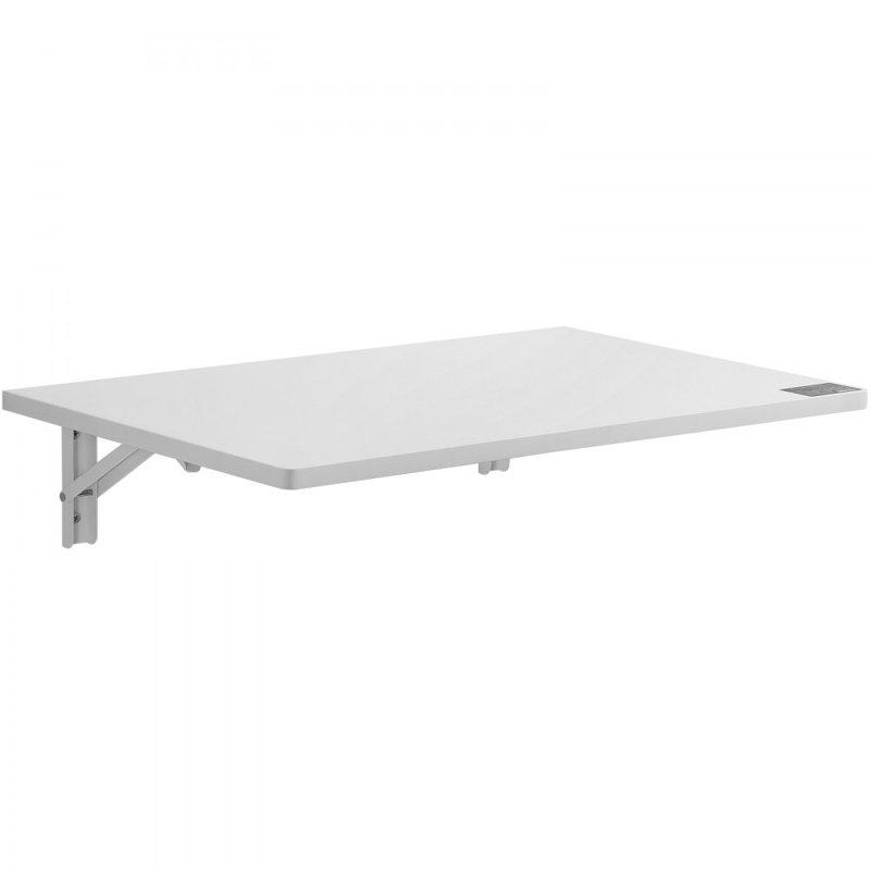 Table murale pliante et rabattable, H 6,3 po x l 23,62 po x P 15,75 po