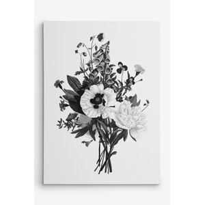 Gracie Oaks Botanical Black And White III On Canvas Print & Reviews ...