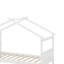 Lit simple en bois avec lit gigogne-512509989