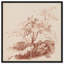 «Red Chalk Plant I», reproduction d'art sur toile par Art Remedy-119995420-122949330