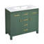 Meuble-lavabo de 36 po avec finition, lavabo en céramique, 2 armoires de rangement, 4 tiroirs, charnières réglables, planches de 36 po, armoires de style Shaker, quincaillerie d'extension-121112593