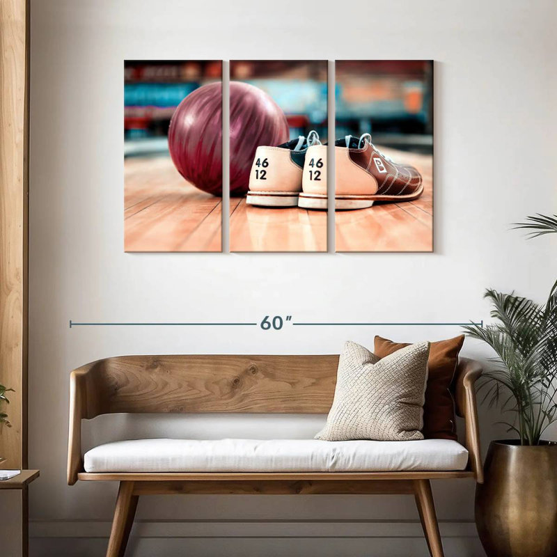 Ce soir, We Bowl, H 28 po x l 45 po