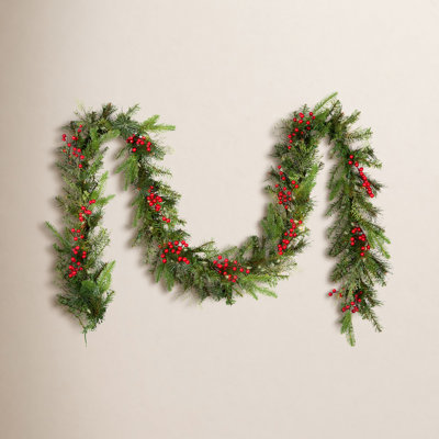 108" Pre-Lit Classical Christmas Garland