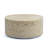 28" Round Natural Travertine Stone Coffee Table-1486354640