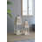 Set of 2 Ramsey Garden Lanterns, L:10.5x10.5x32"  S:8x8x25"