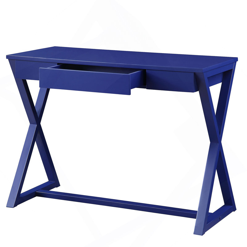 Bureau d'écriture Nalo, finition bleu crépuscule OF00173
