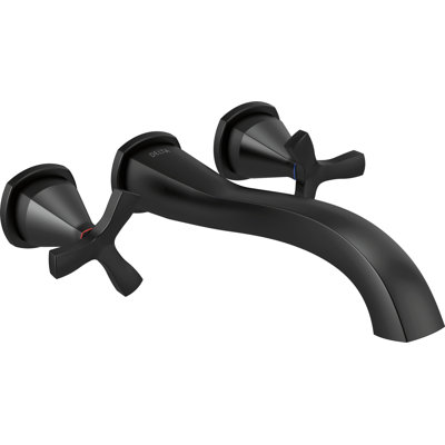 Stryke Double Handle Wall Mounted Tub Spout Trim