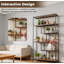 180cm H x 100cm W Metal Bookcase