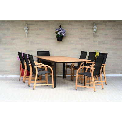 Ensemble repas extensible pour 8 personnes Anautica