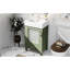 20-Inch Bathroom Cabinet With Ceramic Sink And Ample Small Compact Storage - Modern For Bathrooms Abundant Drawer Bath Areas