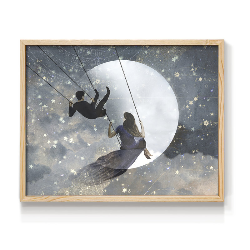 «Celestial Love II», reproduction encadrée, Naturel, H 22 po x l 28 po
