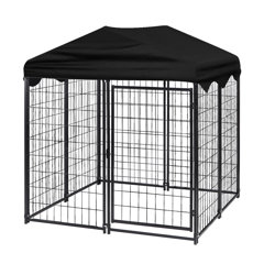 Pawgiant Dog Playpen 8 Panels 40inch Heavy Duty Dog Pen Pet Fence