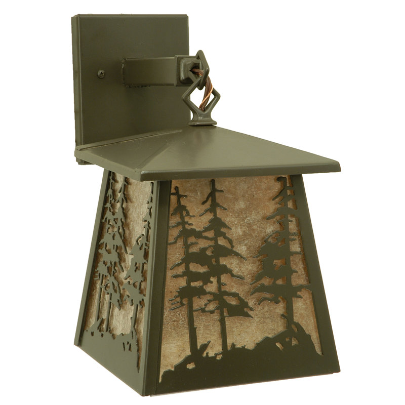 Steel Wall Light, Timeless Bronze