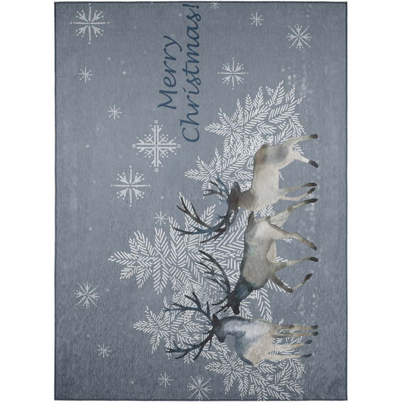 Gratianna Washable Indoor / Outdoor Rug, Rectangle 30" x 46"
