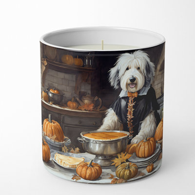 Ceramic Tumbler Candle with Holder