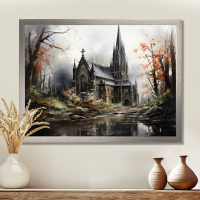 «Black Neo Ecclesiastic Vision Church I», art sur toile