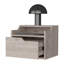 Table de chevet flottante avec tiroir et double tablette Florence-263946290