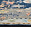 Antiquity Wool Oriental Area Rug in Blue-2040490160