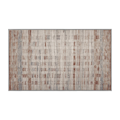 Tapis gris lavable à la machine