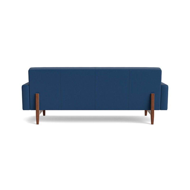 Tyler Leather Sofa (85"), Leather - Deep Blue
