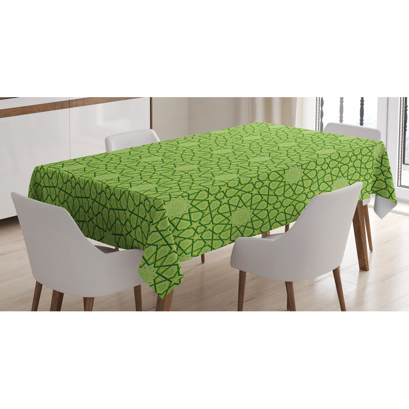 Modern Tablecloth, 70" L x 52" W
