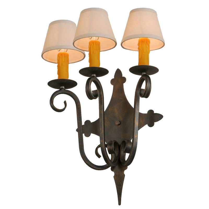 Angelique 3 - Light Armed Sconce