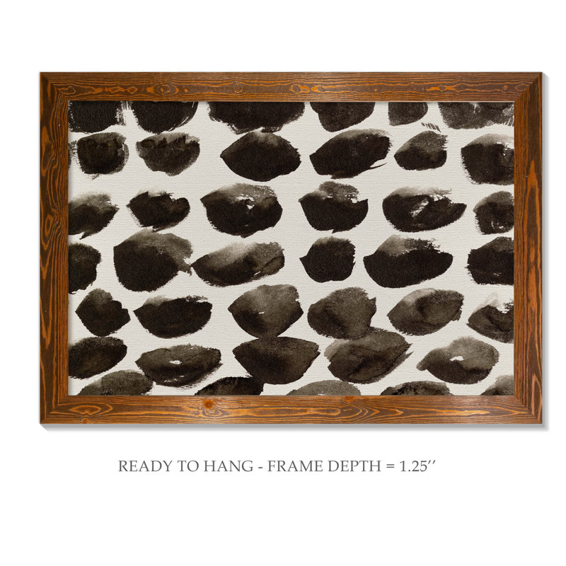 « dots imperfection i » par paul cezanne-reproduction de photo encadrée, H 28 po x l 38 po x 1,25 po