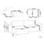 INNVIK 3 Seater Sofa Bed-111793582-111793584