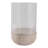 Modern Round Glass Cylinder Hurricane Candle Holder with Marble Base for Tabletop Decor Decorative Floor Accent for Shelf Display-1953883613