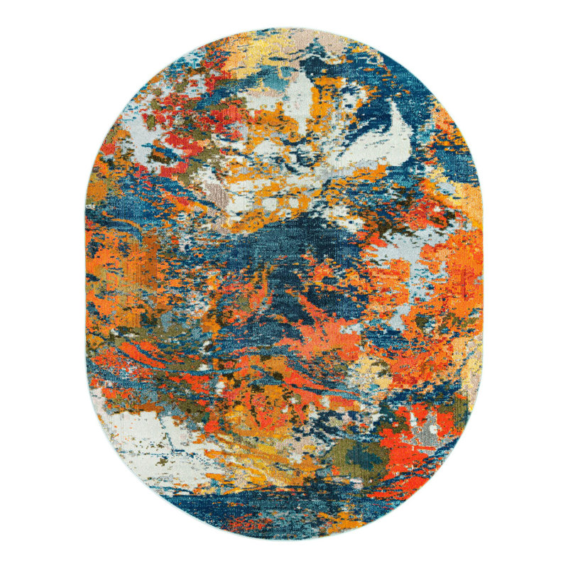 Washable Indoor Rug, Rectangle 9' x 12'
