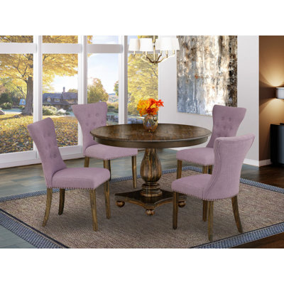 Acacia Solid Wood Dining Set