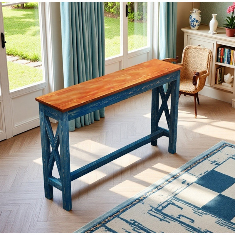 Table de bar Retro, H 41,34 po x L 39,37 po x l 14,96 po