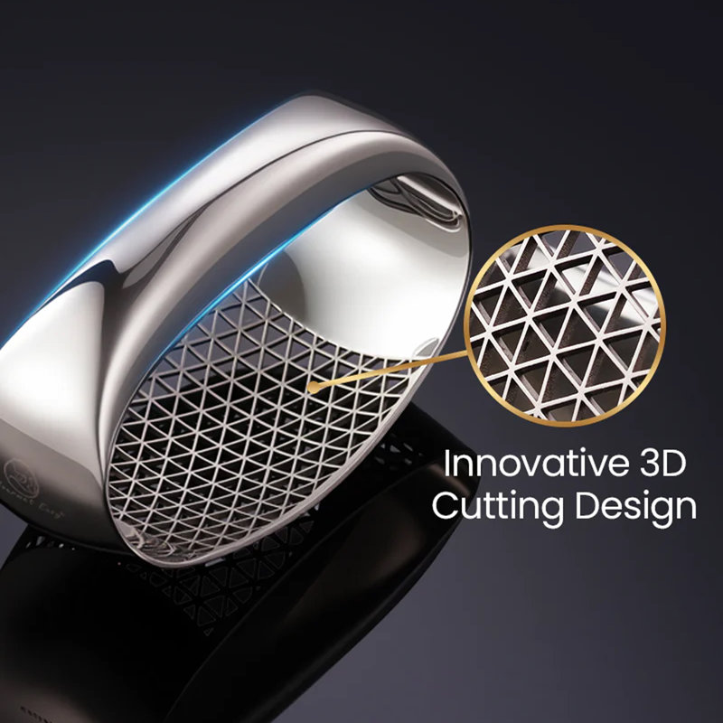 Gourmet Easy Stainless Steel Garlic Press