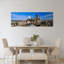 Denver CO 1 Piece Wrapped Canvas Panoramic Wall Art-352926634