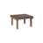 Chocolate Brown Top/Antique Mahogany Base