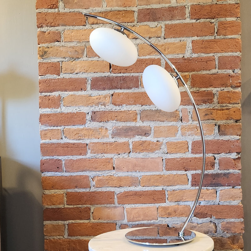 Anatolij Metal Desk Lamp, Chrome