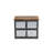 Marunouchi 4 Drawer Storage Drawer