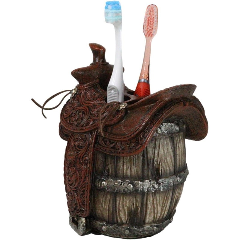 Porte-brosse à dents Rustic Western