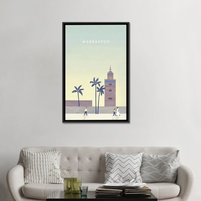 « marrakech », impression sur toile