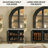 Elegant Arched Display Cabinet With Smart LED Lighting-809568013