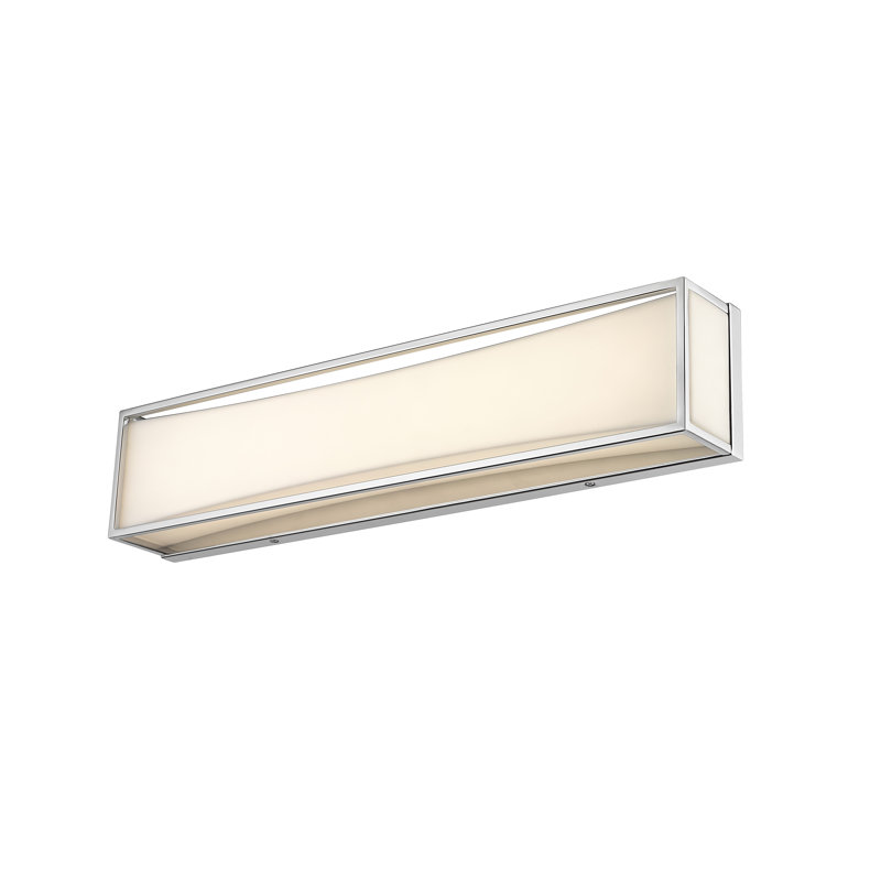 Éclairage pour salle de bain 2 lumières DEL à intensité variable Taio, Chrome