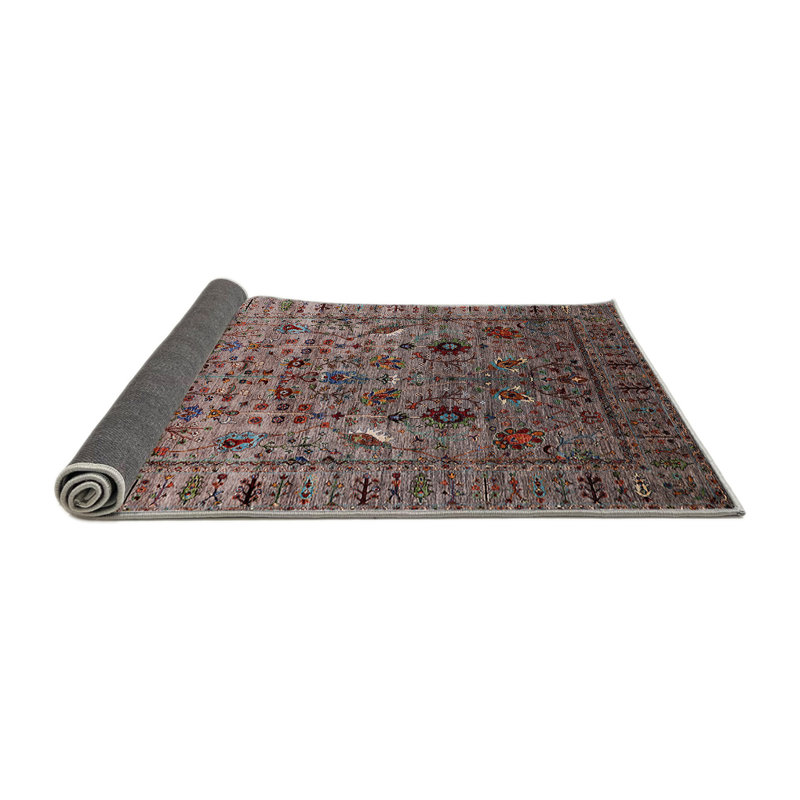Tapis oriental gris, Rond 6 pi