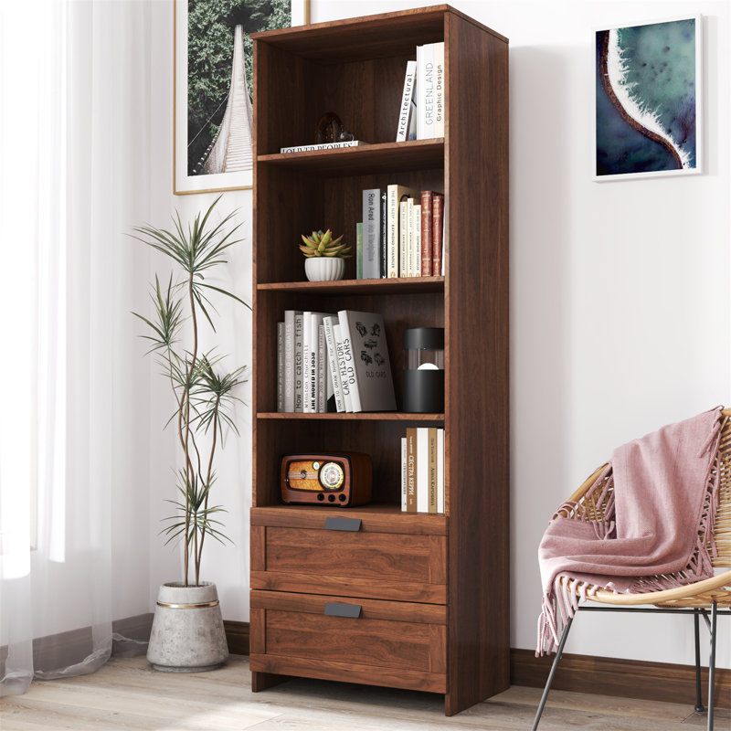 Bibliothèque avec tiroirs