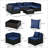 7-Piece Outdoor Conversation Sofa Set