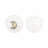Mercer41 Stella Stone And Glass Jar, Clear/Frost-1223561658