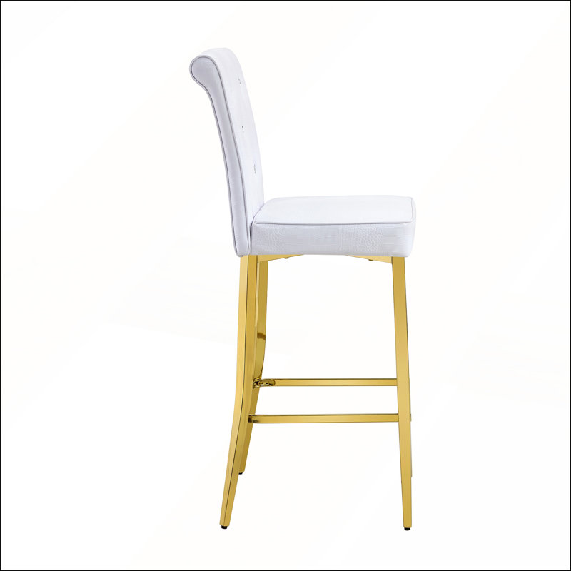 Ensemble de salle à manger moderne à hauteur de bar 3 pièces pour petits espaces et design élégant