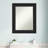 Wood Flat Wall Mirror